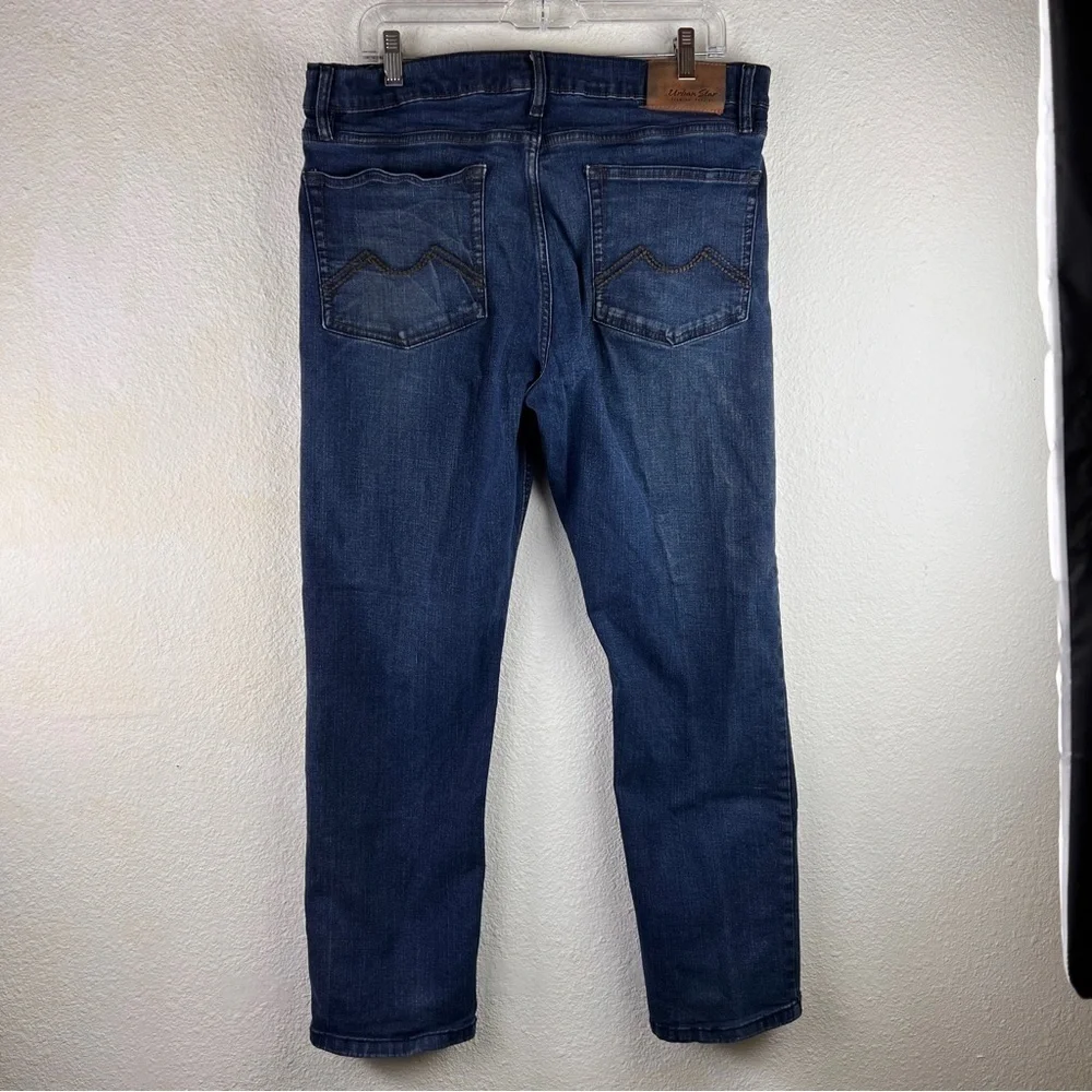 URBAN STAR JEANS. Quality weight denim in dark wash. Excellent Used Condition